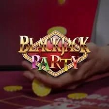 Blackjack Party slot icon by Evolution, available at HotWin Casino