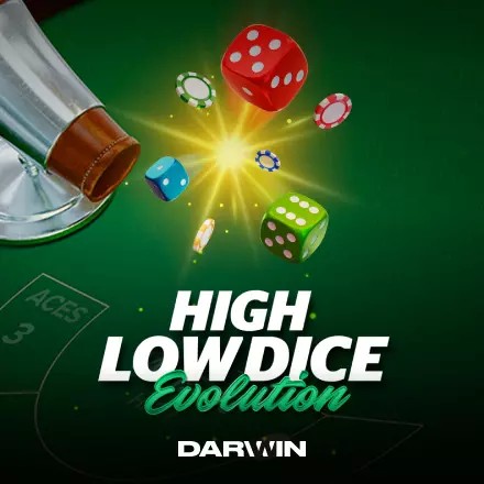 High Low Dice Evolution – slot by Darwin Gaming, featured at hotwin-casino.be