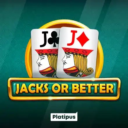 Jacks or Better online game logo by Platipus on hotwin-casino.be