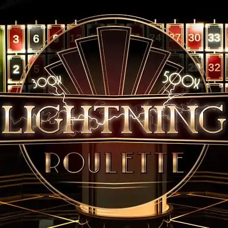 Lightning Roulette logo by Evolution HotWin Casino