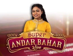 Super Andar Bahar casino game by Evolution – featured logo at HotWin Casino